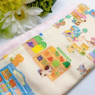 フランシュリッペ(franche lippee)の【ハンドメイド】ピッコロマーケット ガーゼハンカチ(ハンカチ/バンダナ)