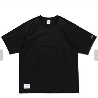 ダブルタップス(W)taps)のWtaps 24 ACADEMY SS COTTON CHAMPION 黒XL(Tシャツ/カットソー(半袖/袖なし))