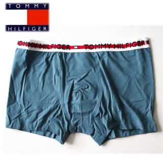 トミーヒルフィガー(TOMMY HILFIGER)の《トミーヒルフィガー》新品 ウエストロゴ トランクス L(92~97)(トランクス)