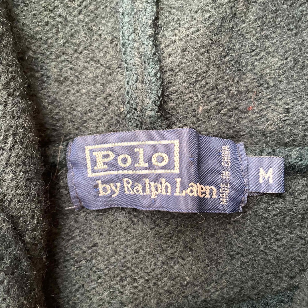 POLO RALPH LAUREN(ポロラルフローレン)の【激レア】ポロバイラルフローレン　ウールプルオーバー　パーカー　ホースロゴ メンズのトップス(パーカー)の商品写真