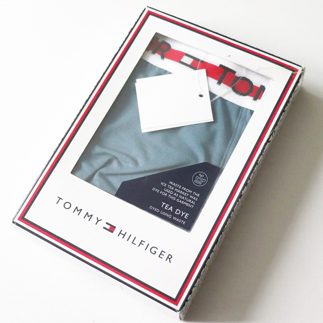 TOMMY HILFIGER(トミーヒルフィガー)の《トミーヒルフィガー》新品 ウエストロゴ トランクス M(86~91) メンズのアンダーウェア(トランクス)の商品写真