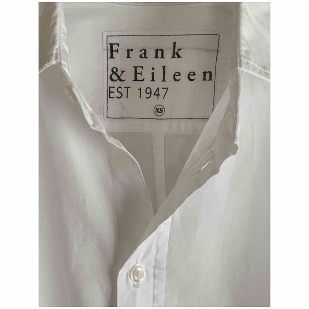 Frank&Eileen(フランクアンドアイリーン)のFrank&Eileen フランク&アイリーン コットン シャツ 白 メンズのトップス(シャツ)の商品写真