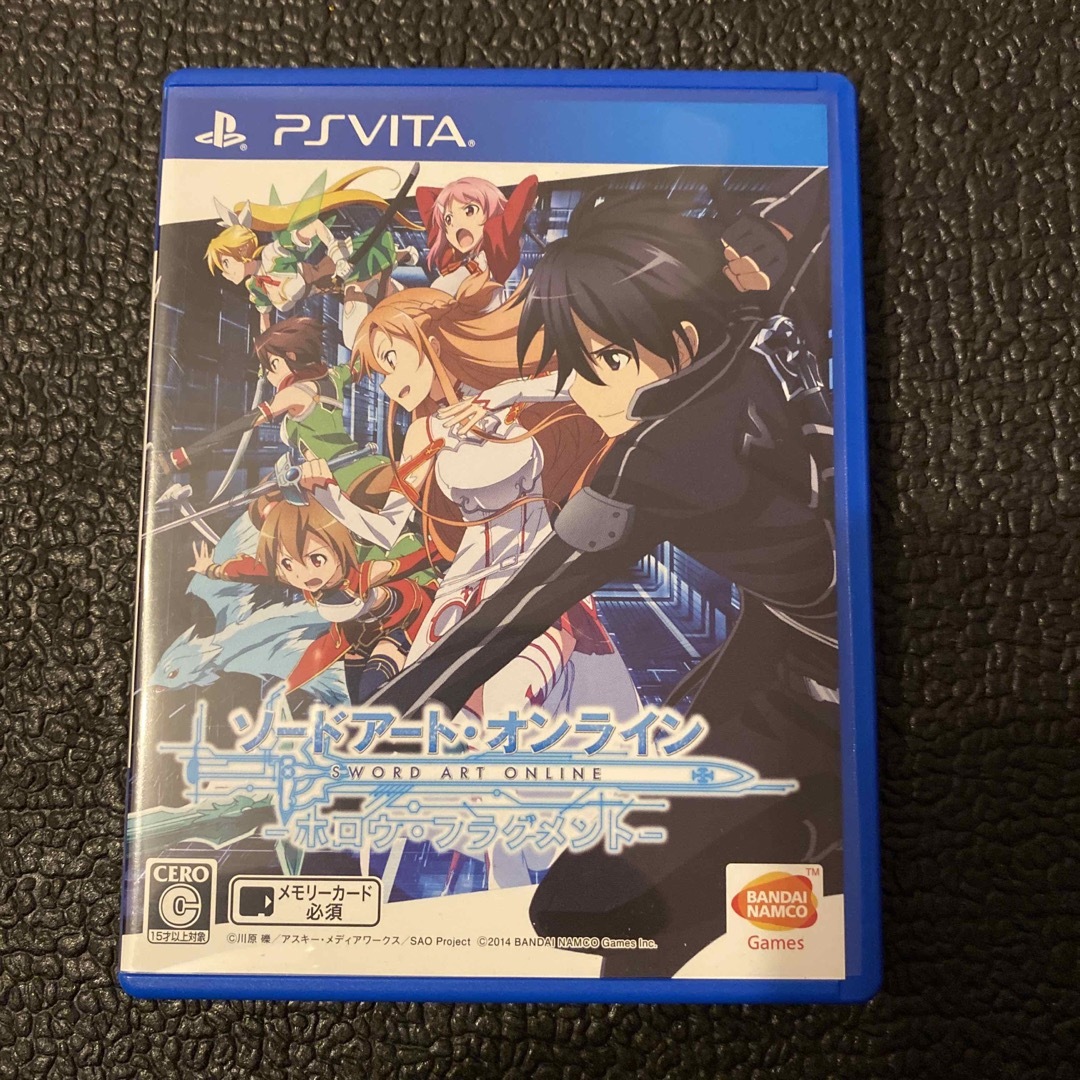 PlayStation Vita(プレイステーションヴィータ)のソードアート・オンライン -ホロウ・フラグメント- エンタメ/ホビーのゲームソフト/ゲーム機本体(携帯用ゲームソフト)の商品写真