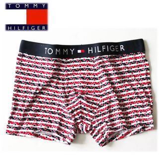 トミーヒルフィガー(TOMMY HILFIGER)の《トミーヒルフィガー》新品 星総柄 ウエストロゴ トランクス M(81~86) (トランクス)