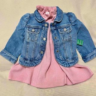 babyGAP 女児80cmワンピースとGジャンのセット(ジャケット/上着)