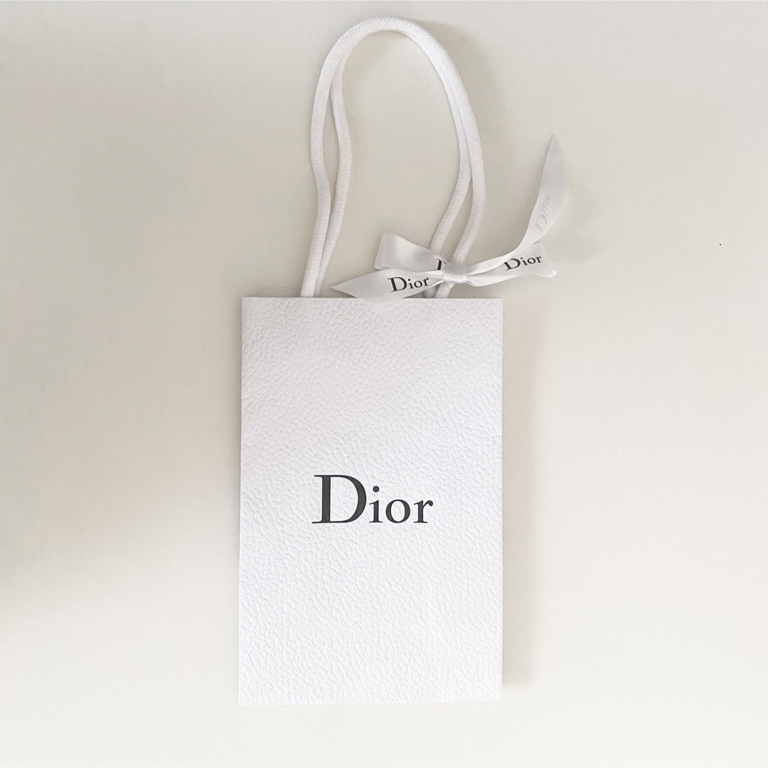 Dior(ディオール)の【美品】ディオール　Dior ショッパー　ショップ袋　ギフト　プレゼント　袋 レディースのバッグ(ショップ袋)の商品写真