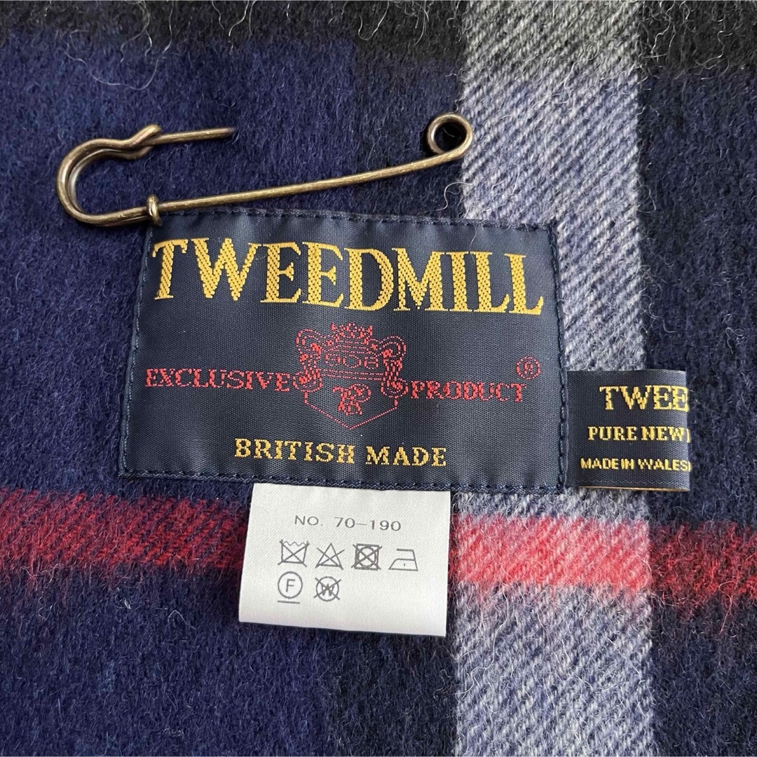 TWEEDMILL(ツイードミル)のツイードミル　ウールストール レディースのファッション小物(ストール/パシュミナ)の商品写真