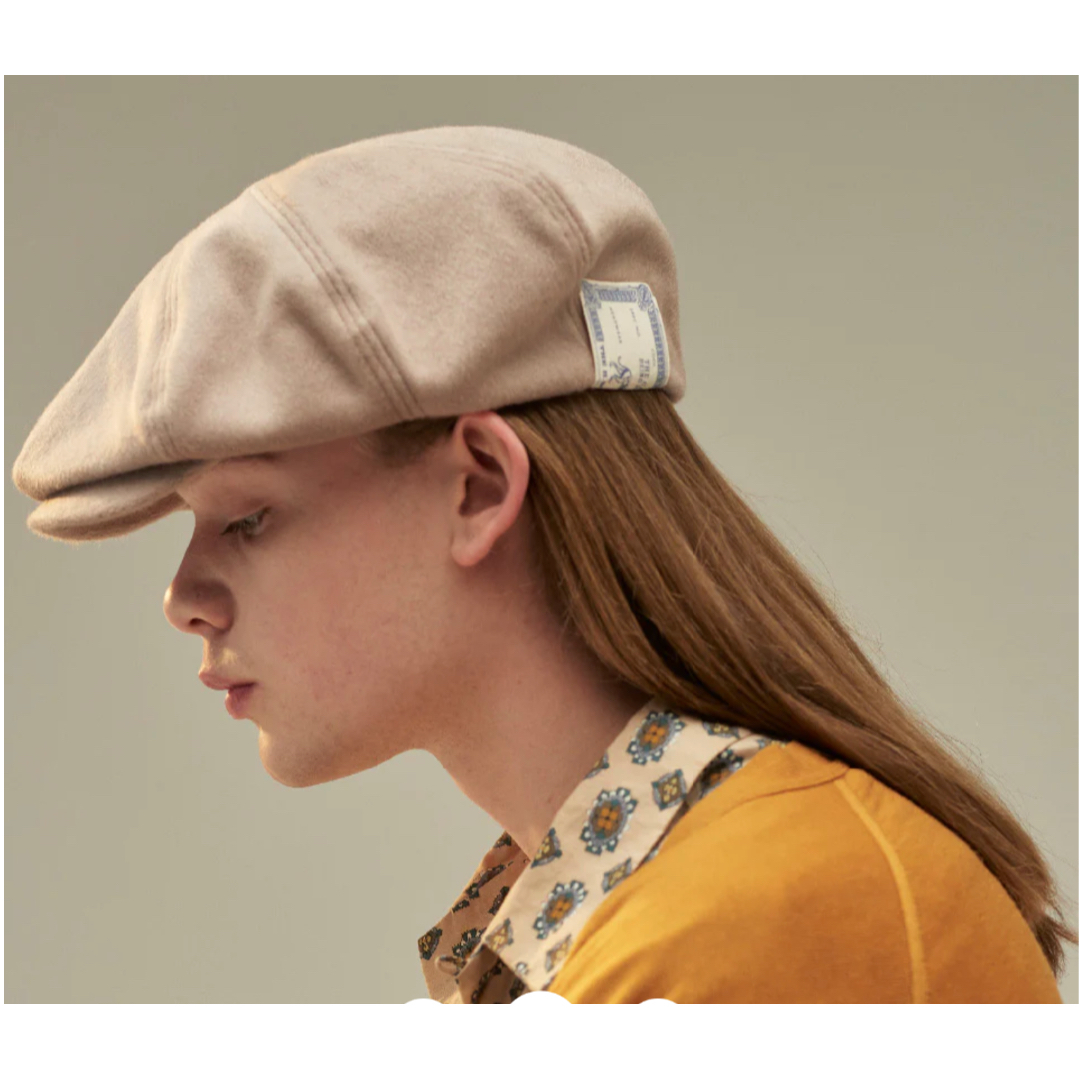 THE H.W. DOG & CO.(ザエイチダブリュドックアンドコー)のTHE H.W.DOG&CO. BRUSHED PK CAP 40 メンズの帽子(ハンチング/ベレー帽)の商品写真