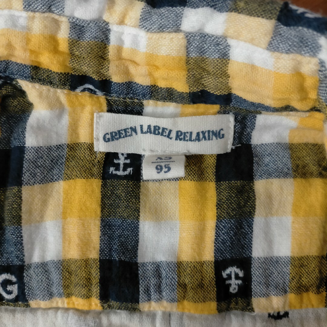 UNITED ARROWS green label relaxing(ユナイテッドアローズグリーンレーベルリラクシング)のgreen label relaxing キッズ 半袖シャツ キッズ/ベビー/マタニティのキッズ服男の子用(90cm~)(Tシャツ/カットソー)の商品写真