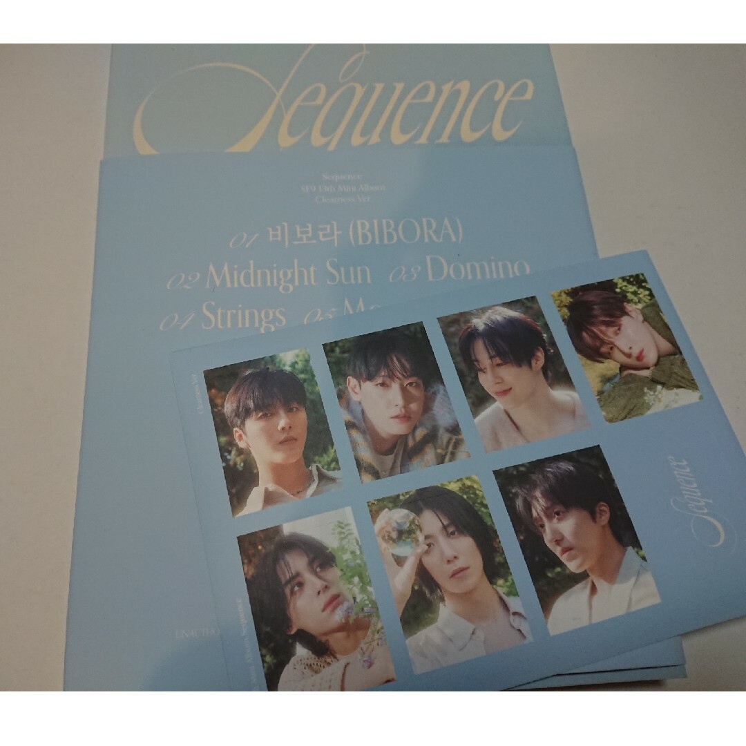 SF9 CD Sequence Clearness ver. 開封済 アルバム エンタメ/ホビーのCD(K-POP/アジア)の商品写真