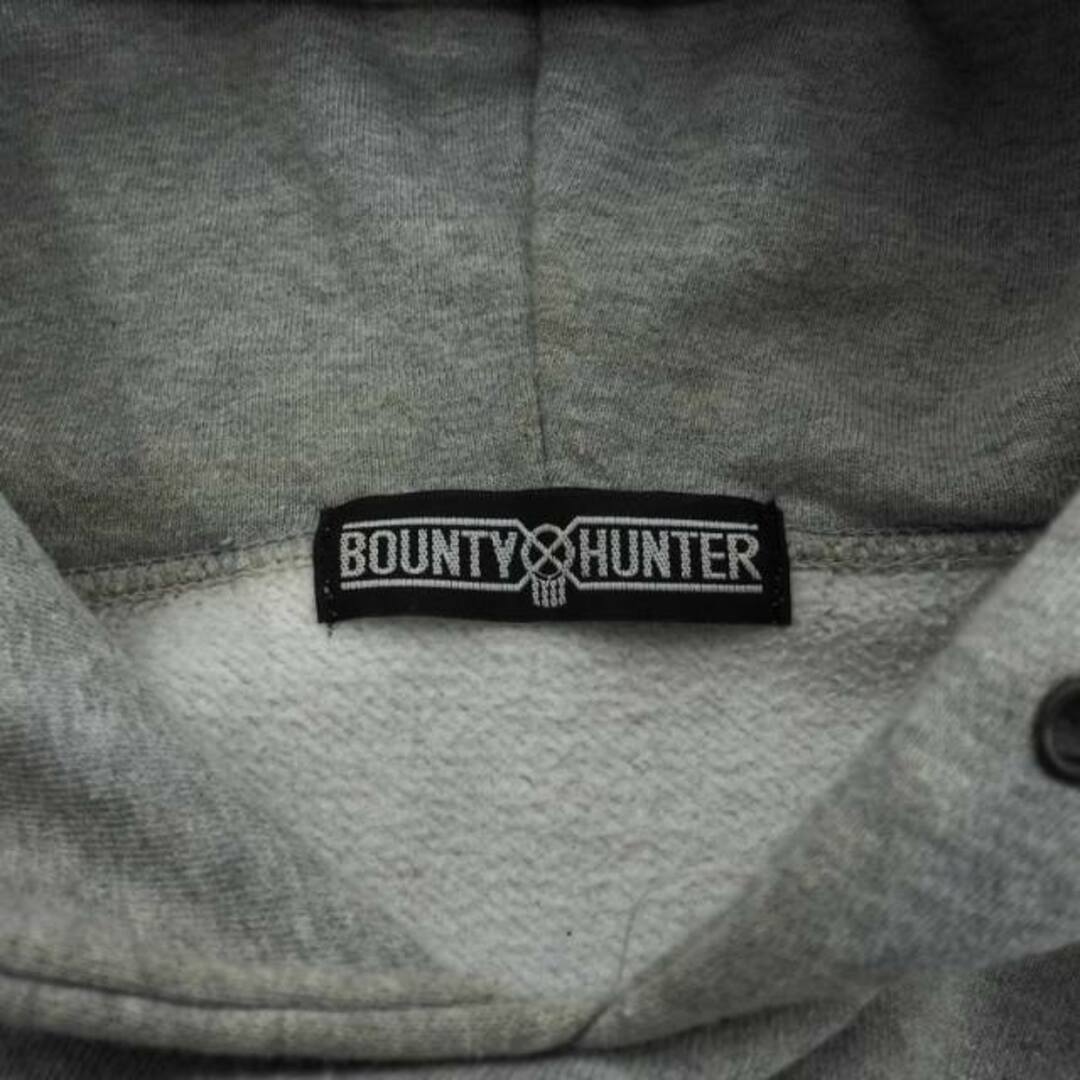 BOUNTY HUNTER(バウンティハンター)のバウンティーハンター リーコン プルオーバー パーカー フーディー グレー  メンズのトップス(パーカー)の商品写真