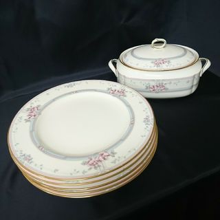 ノリタケ(Noritake)のNoritake MAGNIFICENCE ディナープレート5枚、キャセロール(食器)