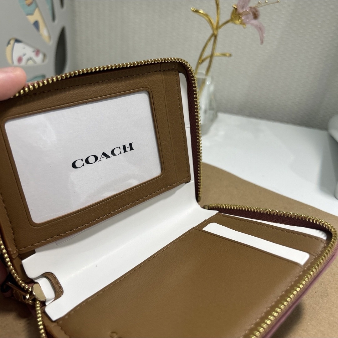 【新品未使用】COACH coach お財布 財布 お札、カード、名刺入れ