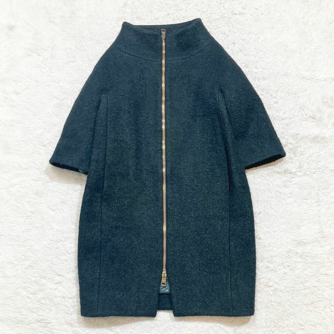 HERNO - 【極美品】HERNO ヘルノ 切替 ダウンコート ウール HERNO - 【極美品】HERNO ヘルノ 切替 ダウンコート ウール