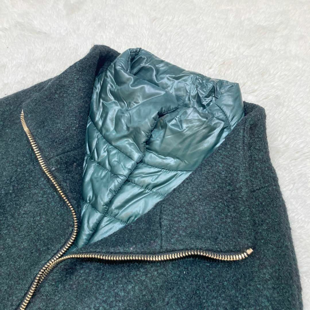 HERNO - 【極美品】HERNO ヘルノ 切替 ダウンコート ウール HERNO - 【極美品】HERNO ヘルノ 切替 ダウンコート ウール