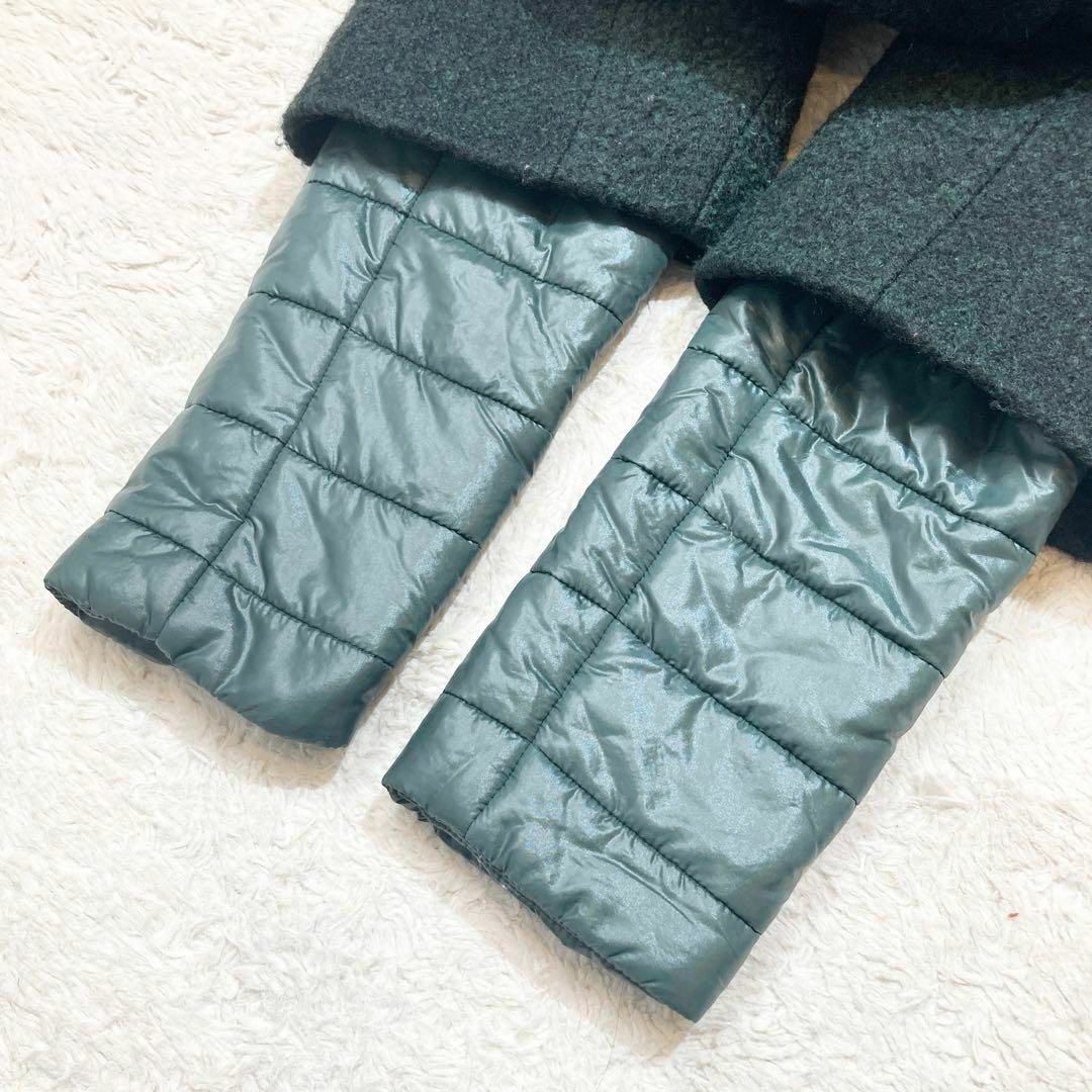 HERNO - 【極美品】HERNO ヘルノ 切替 ダウンコート ウール HERNO - 【極美品】HERNO ヘルノ 切替 ダウンコート ウール