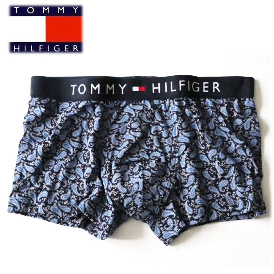 TOMMY HILFIGER(トミーヒルフィガー)の《トミーヒルフィガー》新品 ペイズリー柄 トランクス M(76~86) メンズのアンダーウェア(トランクス)の商品写真