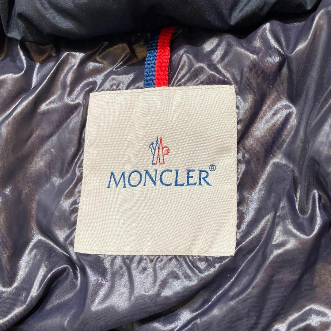 MONCLER(モンクレール)の【超希少】モンクレール キッズ ダウンジャケット ファー ワッペン 子供 ベビー キッズ/ベビー/マタニティのベビー服(~85cm)(ジャケット/コート)の商品写真