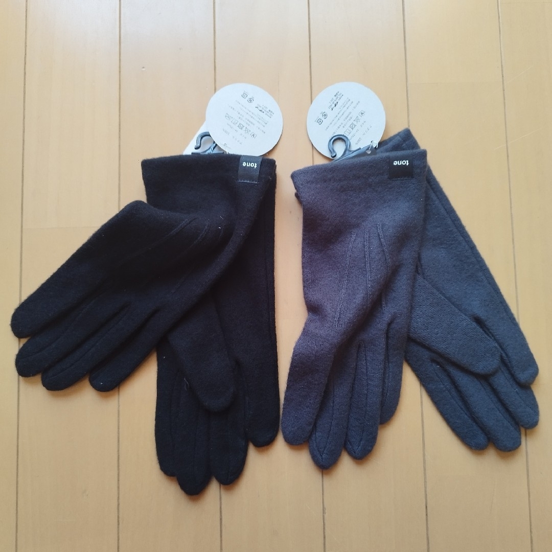 TONE(トーン)のtone 手袋　アクリル100%　24〜25cm 株式会社イチーナ 2セット メンズのファッション小物(手袋)の商品写真