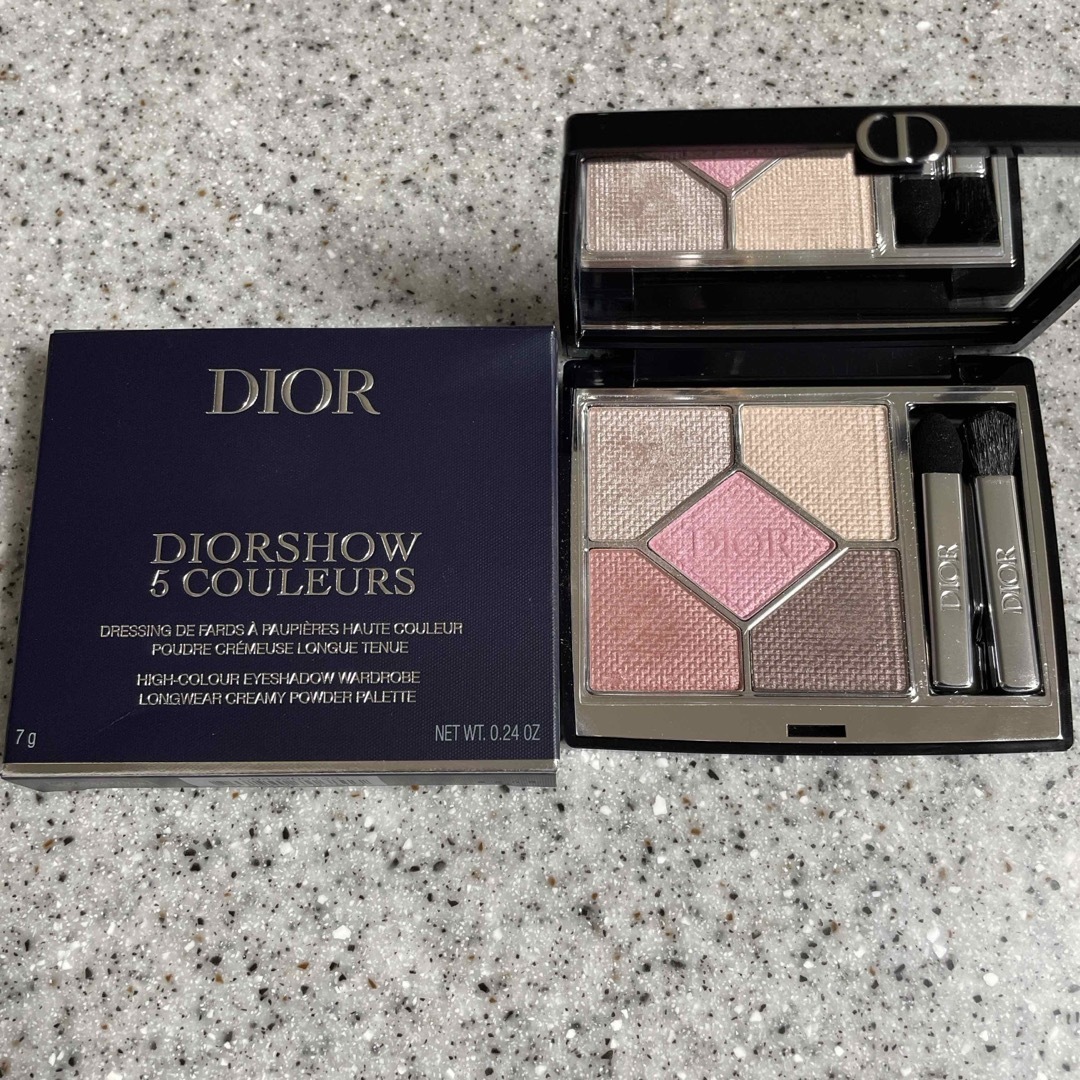 Christian Dior(クリスチャンディオール)のDior  123  ピンクオーガンザ コスメ/美容のベースメイク/化粧品(アイシャドウ)の商品写真