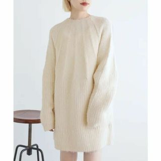 ダブルクローゼット(w closet)の新品　w closet　ロングカーディガン　セーター　2way(ニット/セーター)