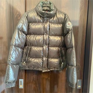 モンクレール(MONCLER)のモンクレール ダウン エレベスト ブラウン サイズ 2 訳あり(ダウンジャケット)