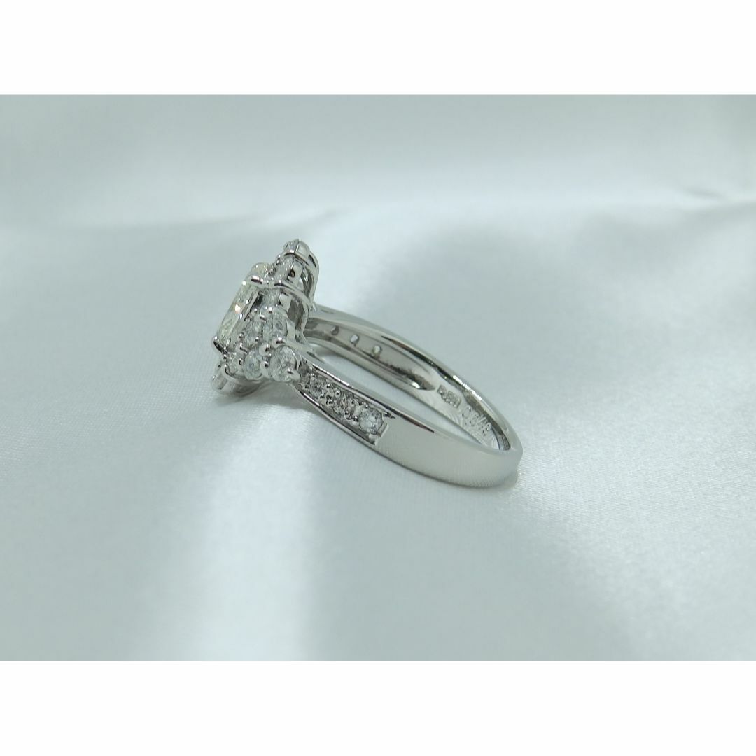 天然ダイヤモンドのリング【0.92ct】【0.646ct】【Pt900】 レディースのアクセサリー(リング(指輪))の商品写真