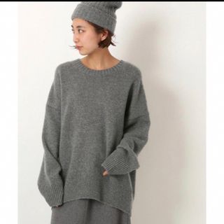 DEUXIEME CLASSE - Deuxieme Classe COZY Vネックニット グレーの通販