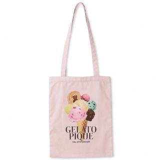 ジェラートピケ(gelato pique)の【新品】ジェラートピケ  ピンク  【15th】トートバッグ(トートバッグ)