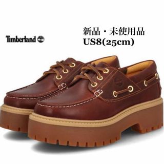 ティンバーランド(Timberland)のティンバーランド プレミアムプラットフォーム 3eye 厚底 スリーアイ(スリッポン/モカシン)