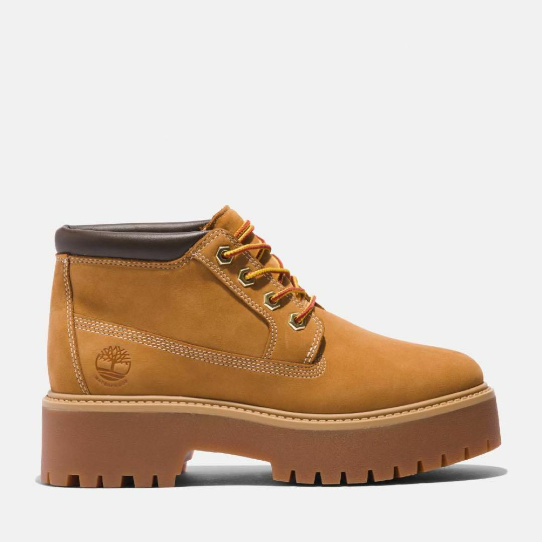 Timberland(ティンバーランド)のティンバーランド チャッカブーツ プラットフォーム ウィート 厚底 レディース レディースの靴/シューズ(ブーツ)の商品写真