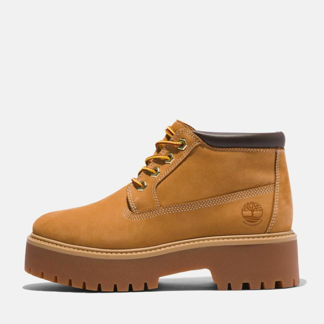 Timberland(ティンバーランド)のティンバーランド チャッカブーツ プラットフォーム ウィート 厚底 レディース レディースの靴/シューズ(ブーツ)の商品写真