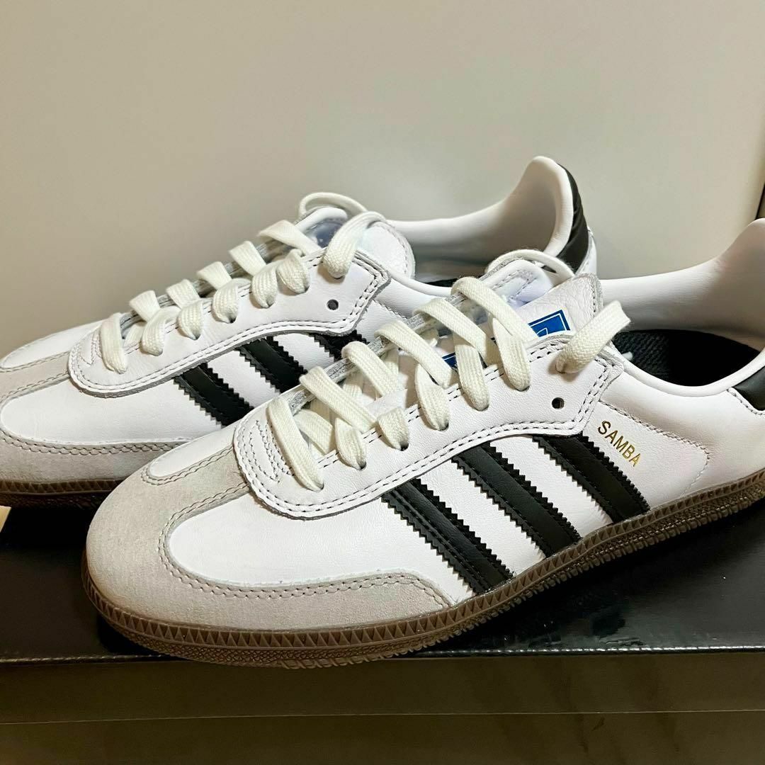 Originals（adidas）(オリジナルス)の【新品24.5】adidas Originals Samba ADV White レディースの靴/シューズ(スニーカー)の商品写真