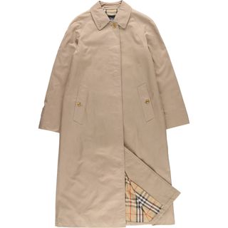 バーバリー(BURBERRY)の古着 バーバリー Burberry's ステンカラーコート バルマカーンコート 英国製 レディースM ヴィンテージ /eaa416885(その他)