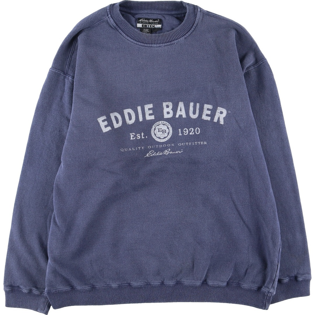 古着 00年代 エディーバウアー Eddie Bauer EBTEK ロゴスウェット トレーナー カナダ製 メンズM /eaa389759 |  フリマアプリ ラクマ