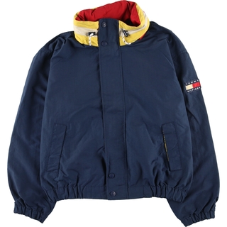 トミーヒルフィガー(TOMMY HILFIGER)の古着 90年代 トミーヒルフィガー TOMMY HILFIGER セーリングジャケット メンズXL ヴィンテージ /eaa414694(その他)