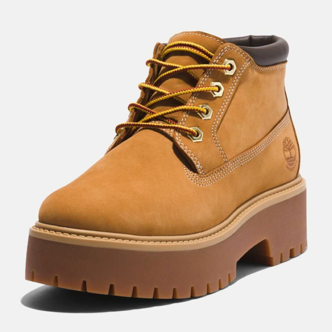 Timberland(ティンバーランド)のティンバーランド チャッカブーツ プラットフォーム ウィート 厚底 レディース レディースの靴/シューズ(ブーツ)の商品写真