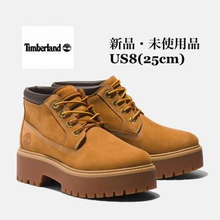 ティンバーランド(Timberland)のティンバーランド チャッカブーツ プラットフォーム ウィート 厚底 レディース(ブーツ)