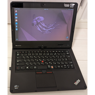 レノボ(Lenovo)のジャンク Lenovo ThinkPad Twist USBキーボード、マウス付(ノートPC)