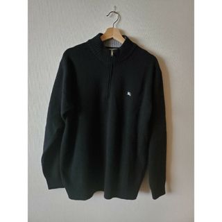 バーバリー(BURBERRY)の＊BURBERRY　メンズ　ジップアップセーター　M＊(ニット/セーター)