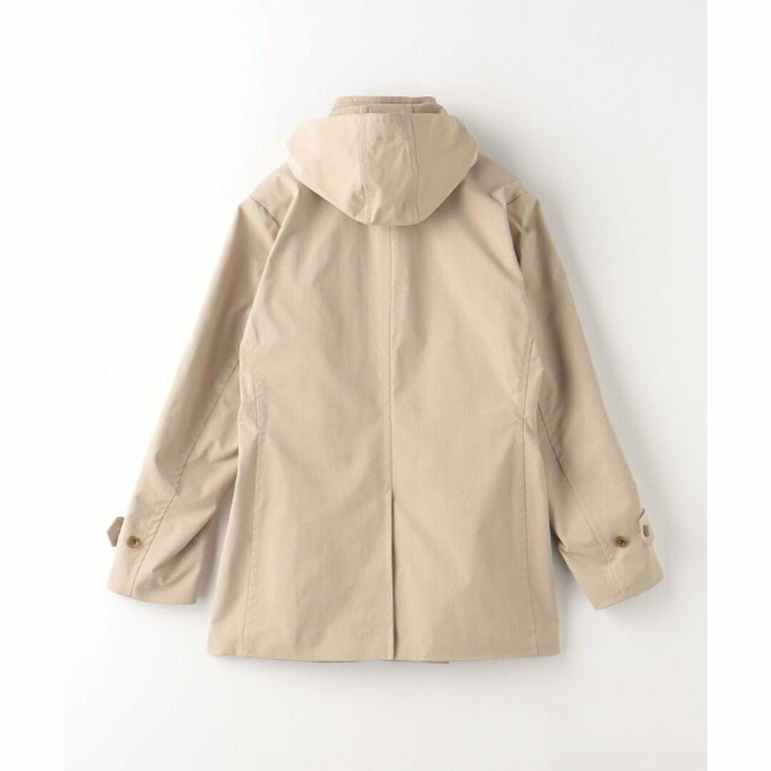 a day in the life(アデイインザライフ)の【BEIGE】【L】レイズドネック フーデッド コート -はっ水-<A DAY IN THE LIFE> メンズのジャケット/アウター(その他)の商品写真