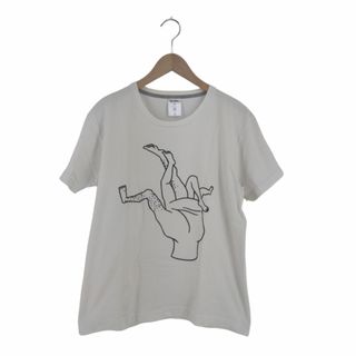 CUNE - 定価6050円白新品 cuneキューン フォーク ロンT ロング Tシャツ