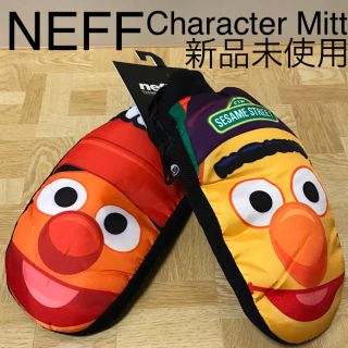 ネフ(Neff)の新品 NEFF ネフ セサミストリート ミトン グローブ M＊バートン ボルコム(アクセサリー)