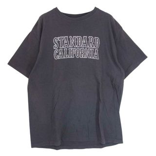 スタンダードカリフォルニア(STANDARD CALIFORNIA)のSTANDARD CALIFORNIA スタンダードカリフォルニア SD BASIC LOGO ベーシック ロゴ プリント 半袖 Tシャツ グレー系 XL【中古】(Tシャツ/カットソー(半袖/袖なし))