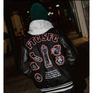 FTC - FTC SF VARCITYJACKET  S バーシティジャケット スタジャン