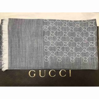 Gucci - グッチ ストール GG柄薄手 ライトブラウンの通販 by もなか's