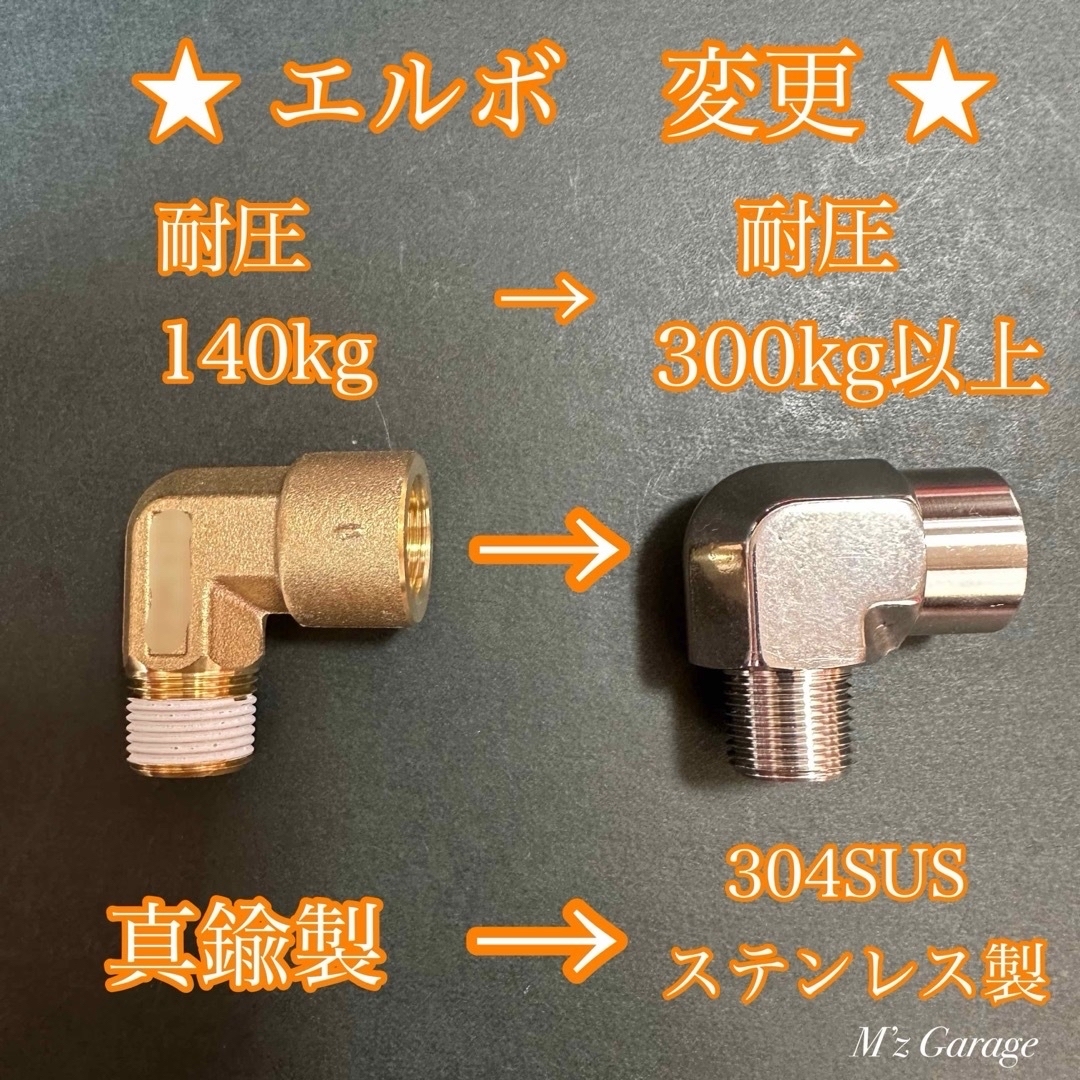専用】減圧弁以外 新型17スーパーグレート エアー取り出しキット 専用】減圧弁以外 新型17スーパーグレート エアー取り出しキット