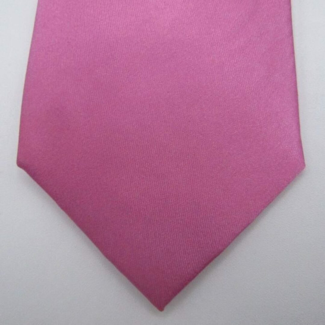 カルディアーネ ブランド ネクタイ 無地 シルク メンズ ピンク CALDIANE メンズのファッション小物(ネクタイ)の商品写真