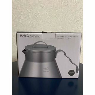 ハリオ(HARIO)の【新品】HARIO (ハリオ) V60メタルコーヒーサーバー 500ml(その他)