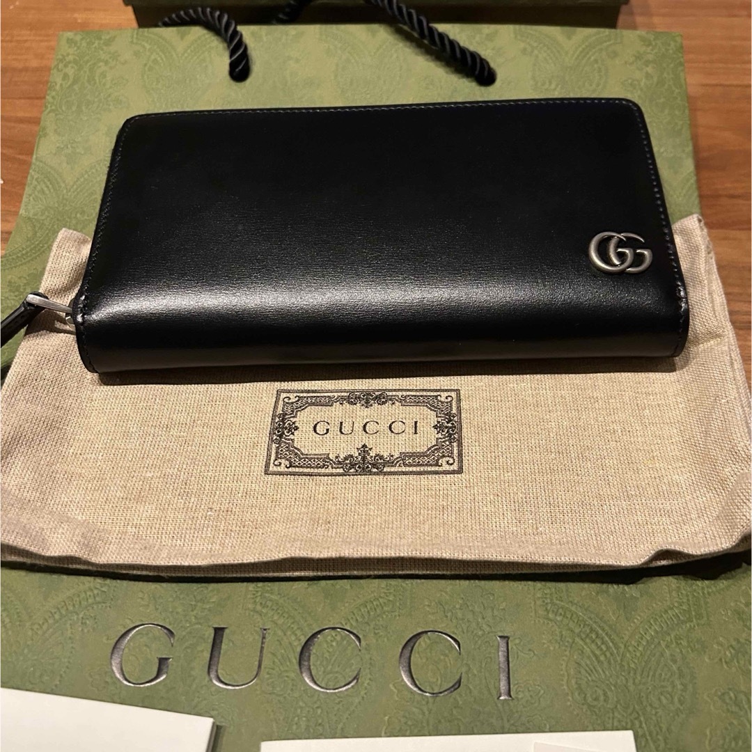 Gucci(グッチ)の期間限定出品です！今週売れなかったら出品中止します！GUCCI 長財布　未使用品 メンズのファッション小物(長財布)の商品写真